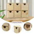 thumbnail image 6 of Zxpjkyu Small Drawer Storage Box Craft Mini Cabinet for Desk Living Room Accessories, 6 of 9
