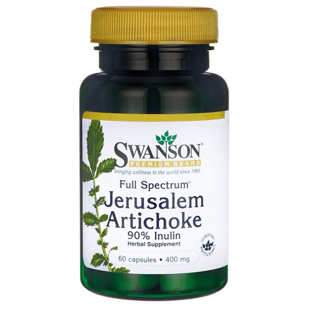 Swanson Full Spectrum Jerusalem Artichoke 400 mg 60 Caps