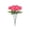 deep pink, variant on KUMHONW 1 Pcs Dandelion Artificial Flowers Plants Bouquet Plastic Flower for Home Decoration/Wedding Decor (red)