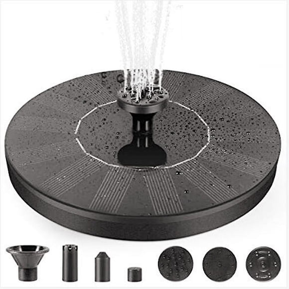 Fountain Pool Pond Bird Bath Solar Panel Powered Fountain Water Pump Garden