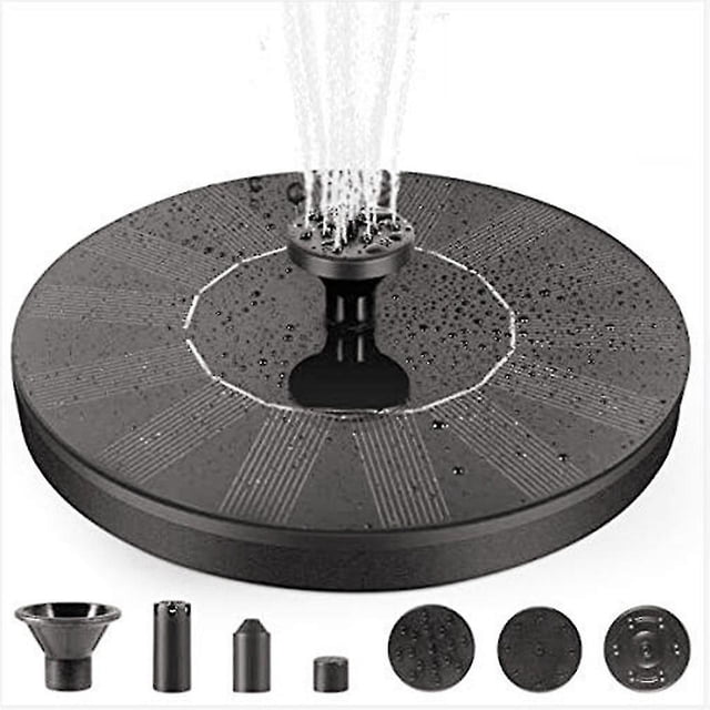 Fountain Pool Pond Bird Bath Solar Panel Powered Fountain Water Pump Garden