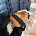 thumbnail image 4 of Estudiante de moda Monederos pequeños Bolso de mensajero de lona Bolsos casuales de gran capacidad FLhrweasw Nuevo, 4 of 9