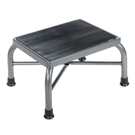 Drive Footstool - Drive Medical Heavy Duty Bariatric Footstool with Non Skid Rubber Platform 1.0 ea