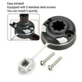 thumbnail image 3 of Kayak Light Pole Base, Compact Rail Mount Kayak Flag Base  For Yacht For Canoe, 3 of 8