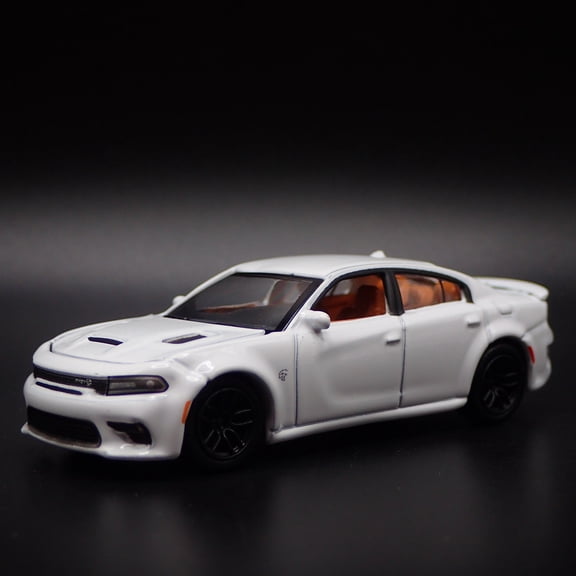 Open Box 2021 21 DODGE CHARGER SRT HELLCAT REDEYE 1:64 SCALE DIORAMA DIECAST MODEL CAR