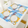 thumbnail image 5 of Adventure Time Jake The Dog Placemats Set of 4, 12x18 Inch Table Mat for Outdoor Indoor Home Party Kitchen Dining Decoration Washable Place Mats, 5 of 8