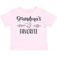 thumbnail image 3 of Inktastic Grandmas Favorite Heart Grandchild Boys or Girls Toddler T-Shirt, 3 of 5