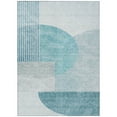 thumbnail image 2 of Addison Rugs Chantille Indoor/Outdoor Transitional Modern Teal Washable Rectangle Rug, 3' x 5', 2 of 6