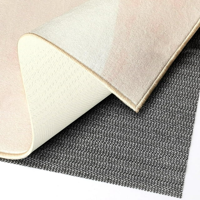PureFit Rug Pad 4x6 Feet Non Slip Area Rug Pads for Hardwood Floors, Anti-Slip Carpet Pad Gripper, Non-Skid Extra Thick Rug Mat