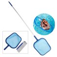 thumbnail image 3 of red de piscina, set de limpieza de piscina con tamiz de red de malla fina y barra de aluminio de 120 cm, skimmer de red manual para suciedad, hojas Xemadio MZQ-0587, 3 of 8