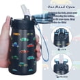 thumbnail image 4 of Oldley 12 oz Insulated Stainless Steel Kids Water Bottle with Straw Lid, 4 of 6