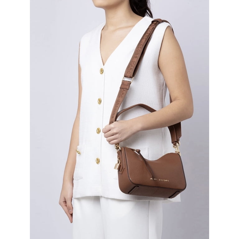Marc Jacobs Drifter Small Convertible Shoulder Bag Pebbled Leather