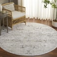 thumbnail image 2 of SAFAVIEH Mason Eadaoin Medallion Polyester Area Rug, Green/Beige, 6'3" x 6'3" Round, 2 of 10