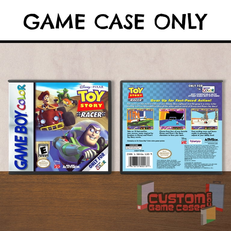 Toy Story Racer GBC Game Boy Color Game Case with Cover