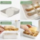 thumbnail image 3 of Bamboo Soap Dishes For Bathroom, Wooden Soap Holder Soap Box With Lid For Home Kitchen Shower, 3 of 5