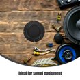 thumbnail image 3 of Masteelf 2PCS Audio Speaker Diaphragm Round Radiator Diaphragm Plate Enhanced Bass Speaker Vibration Replacement Part for Loudspeaker Audio DIY Repair, 3 of 8