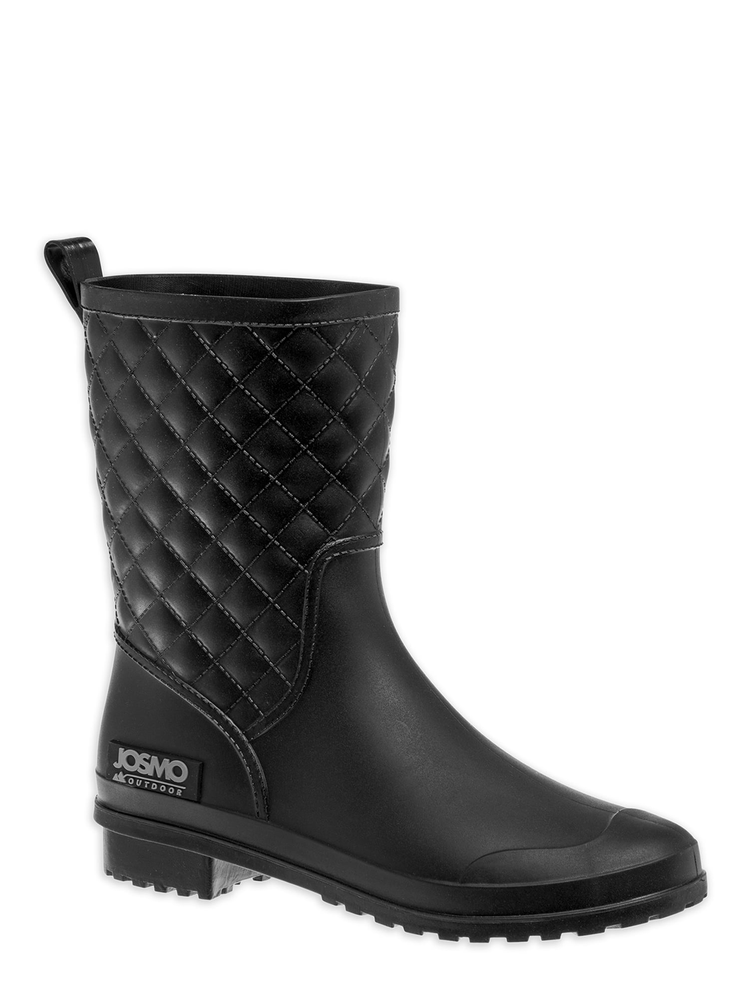 Josmo Outdoor Women's Waterproof Quilted Mid-Calf Rain Boot - Walmart.com