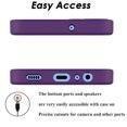 thumbnail image 3 of Galaxy A15 5G Case,Magnetic Phone Case with MagSafe for Samsung Galaxy A15 5G 6.5",Takfox [Frosted] Shockproof Case Matte Hard Plastic & Silicone Rubber Full Body Bumper Protection Cover,Purple, 3 of 9