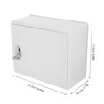 thumbnail image 2 of FONDOTIN Hanging Milk Holder for Secure Storage White Plastic 1Pcs, 2 of 7