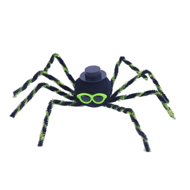 Decoraciones de Halloween, adornos de Halloween, regalos de Halloween, accesorios de diseño del lugar de la fiesta de Halloween, decoración de araña, decoración de araña, baratija de araña