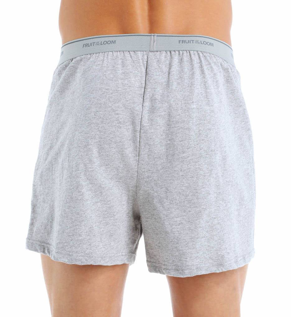 cotton knit boxer shorts