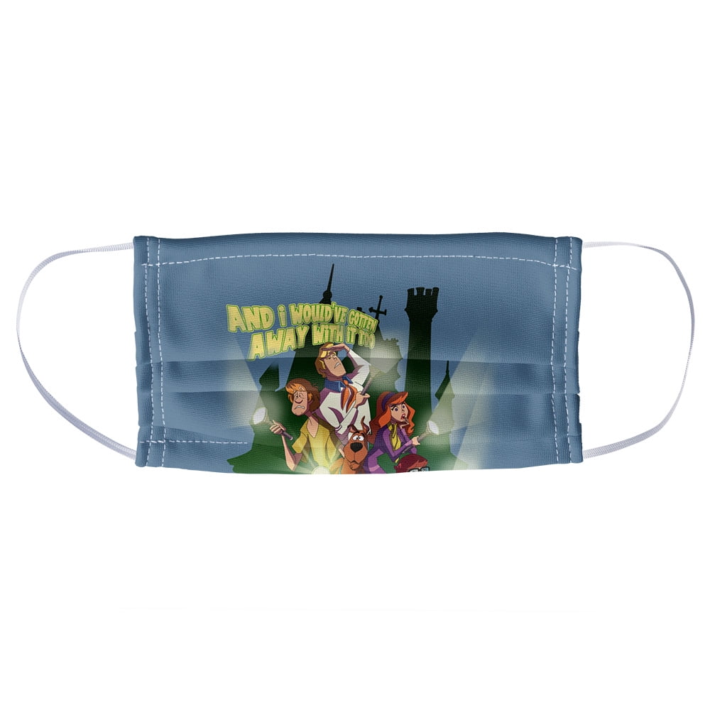 Scooby-Doo Would've Gotten Away With 1-Ply Reusable Face Mask Covering, Unisex