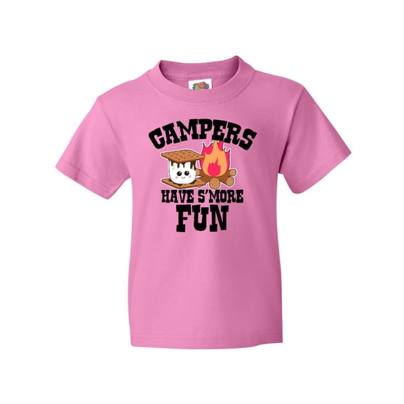 Inktastic Campers Have Smore Fun Youth T-Shirt