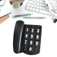 thumbnail image 2 of PK3000 Landline Phone Corded Desk Telephone with Large Buttons Loud Redial Memory for Seniors Desk Phone, 2 of 9