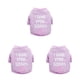 thumbnail image 4 of Greeniant Ropa Camisa Primavera Beso Carta Patrón Disfraces Collar Ropa Accesorios para perros pequeños Chihuahua Púrpura XS Type1 NO1 Greeniant CBP265337, 4 of 6