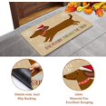 thumbnail image 4 of Dog Doormat Christmas Doormat Outdoor Entrance Christmas Rugs for Outdoor Dog Welcome Mats for Front Door, Indoor Christmas Mat Non Slip Door Mat Indoor or Outdoor for Home Decor, 30 X 17 Inch, 4 of 6