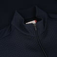 thumbnail image 5 of Ben Hogan Textured 1/4 Zip Mock Neck Peacoat Outerwear Men S, 5 of 5