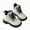 A68-White, variant on Girls Trendy Short Boots Baby Girls Fall and Winter Warm Cozy Boots