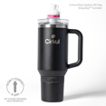 thumbnail image 2 of Gobelet All-Day StrawSipMC de Cirkul, 40 oz, carbone (noir), 2 of 14
