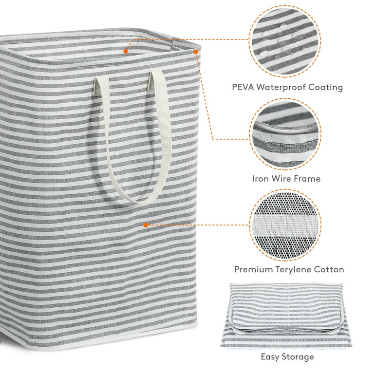 Collapsible Chic Laundry Hamper Basket - Lifewit – Lifewitstore