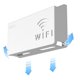 thumbnail image 4 of Estante para enrutador Wifi inalámbrico, caja de almacenamiento para colgar en la pared, organizador de plástico ABS, Cable de alimentación, pulsera, caja organizadora, decoración del hogar, nuevo, 4 of 5