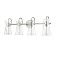 thumbnail image 2 of Millennium Lighting  Camellia 2/3/4 Light Vanity Fixture 4 Light - Brushed Nickel, 2 of 5
