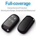 thumbnail image 3 of Funda de llavero con llavero de piel para Jeep Grand Cherokee, 3 of 7