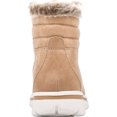 thumbnail image 4 of Women's Cliffs by White Mountain Hallett Ankle Boot Wheat Distressed Fabric/Faux Fur 8 M, 4 of 4