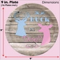 thumbnail image 4 of Havercamp Buck or Doe? Gender Reveal Party Pack, Blue and Pink, Serves 16 (34 Pieces), 4 of 7