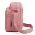thumbnail image 6 of Women's crossbody bag, waterproof nylon shoulder wallet, messenger bag, Crossbody Bag Ladies Purses Fashion Tote Top Handle Satchel Beach Bag on Clearance(Pink), 6 of 7