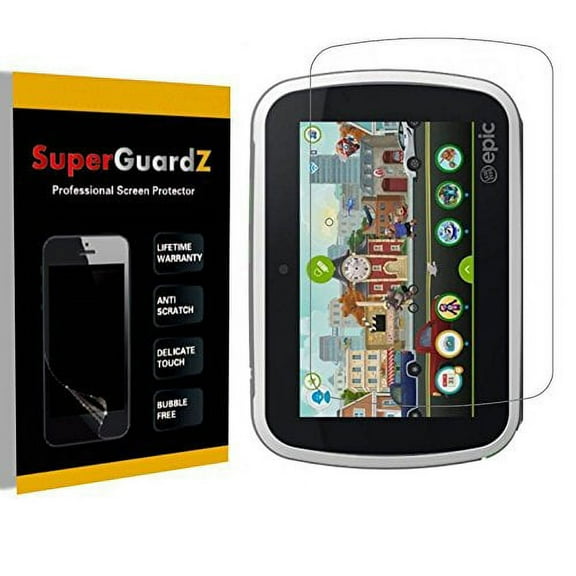 Superguardz [3-Pack] For Leapfrog Epic 7" - Superguardz Screen Protector [Lifetime Replacement], Ultra Clear, Anti-Scratch, Anti-Bubble Screen_Protector