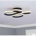 thumbnail image 2 of Aiwen Modern Stylish Farmhouse Decorative Flush Mount Ceiling Lamp Black, 2 of 8
