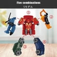 thumbnail image 4 of Transformar Juguete Niños Robots Juguetes Tamaño Pequeño Robot Figura De Acción Niño Cumpleaños Regalo Transformar Juguete Auto Figuras Scienceny FN007460-03, 4 of 6