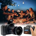 thumbnail image 4 of GJX Digital Camera, for Photography and Video Autofocus, 16X Optical Zoom Vlogging Camera for Travel, Dual Cameras for Beginners (Black), 4 of 7