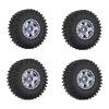 thumbnail image 4 of Juego de 4 Uds de llantas de rueda Beadlock para coche de control remoto 1/24 Axial SCX24 90081 AXI00001 Tmvgtek libre de BPA, 4 of 8