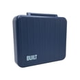 thumbnail image 1 of BUILT Microwave Safe Leak-Resistant 3-Compartment Bento-Style Lunch Box with Utensils and Dressing Container Poseidon Blue 5269835, 1 of 4