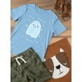 thumbnail image 3 of Cute Watercolor Ghost T-Shirt Toddler -Image by Shutterstock,  2 Toddler, 3 of 4