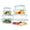 Green, variant on 16pcs Sealed Glass Food Storage Containers (8 Lids+8 Containers) Lunch Boxes for Salads, Fruits, Vegetables, and Sandwiches, Black