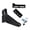 Black, variant on CEORPER Closing Automatic Door Closer Bracket Adjustable Speed Positioning Door Stop