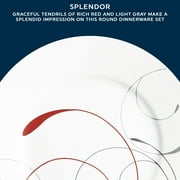 (2 pack) Corelle Splendor 12-Piece Glass Dinnerware Set (Service for 4)
